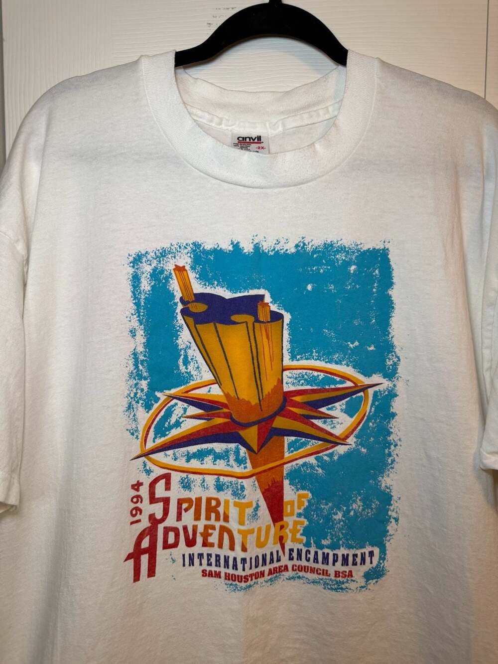 Vintage Disney Cruise Line "I Discovered the Magic" White Crewneck T-Shirt SizeL